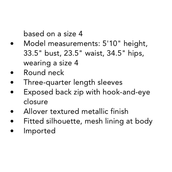 Alice + Olivia Delora Mock Neck Gold Fitted Midi Dress Size 4 Like New - Picture 12 of 14